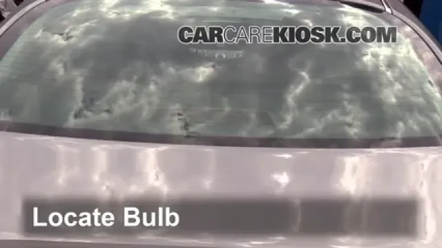 2011 Infiniti M37 X 3.7L V6 Éclairage Feu de freinage central (remplacer l'ampoule)